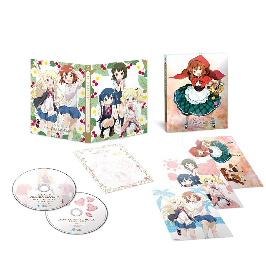 (未使用･未開封品)　きんいろモザイク 全6巻セット [マーケットプレイス Blu-rayセット] v1yptgt Amazon.co.jp | ハロー！！きんいろモザイク 初回限定版 [Blu